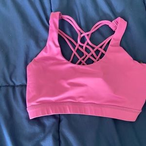 CVG orchid pink butterfly back bra